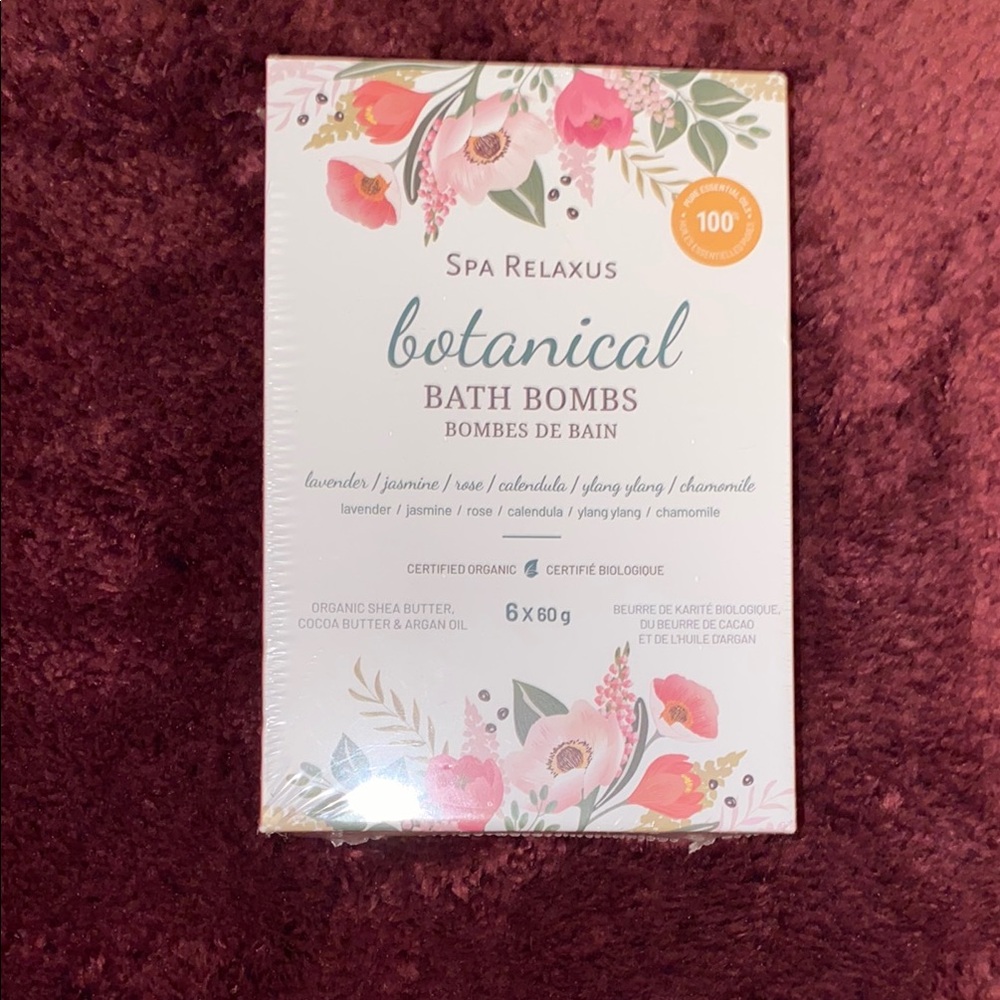 Botanical Bath Bombs - Pink Floral